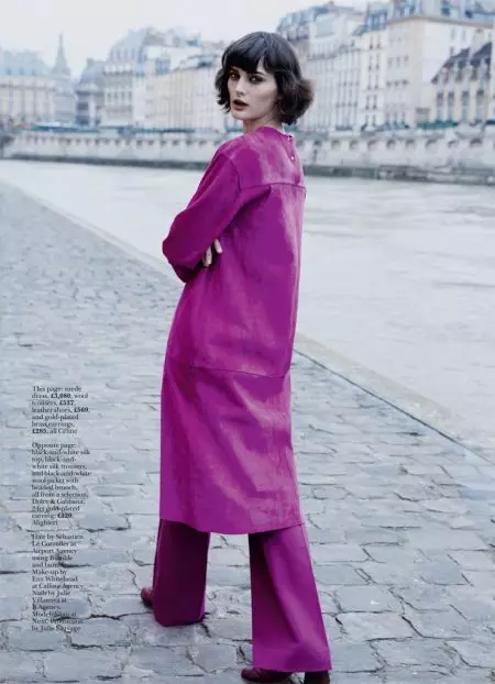 Sibui Nazarenko sim ntawm Pre-Fall Collections hauv Marie Claire UK