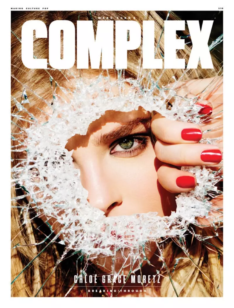 Chloe Grace Moretz op Complex april-mei 2016 Cover