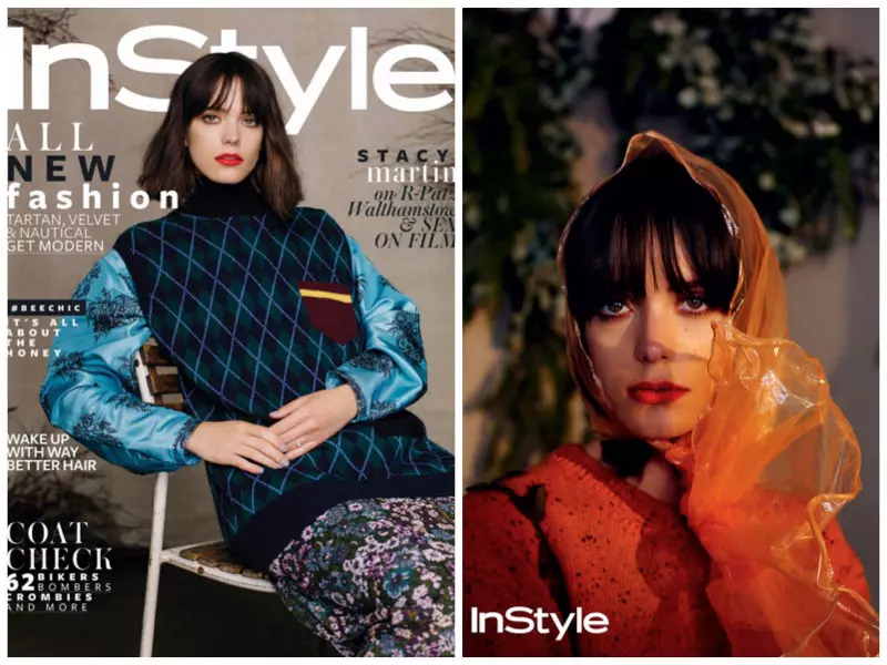 Stacy Martin InStyle UK 2016년 9월 사진 촬영