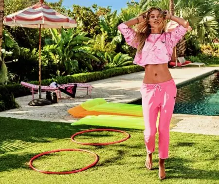 Grace Elizabeth & Roos Abels Sport Victoria's Secret PINK's Summer Styles