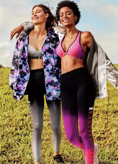 Grace Elizabeth & Roos Abels Sport Victoria's Secret PINK's Summer Styles