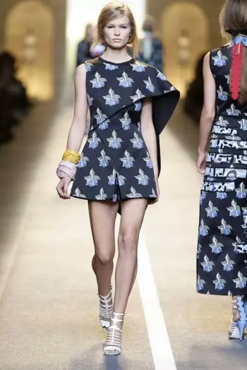 Fendi Primavera 2015: Floración de flores