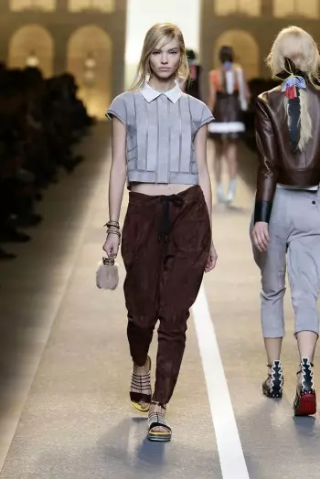 Fendi весна 2015: квіти цвітуть