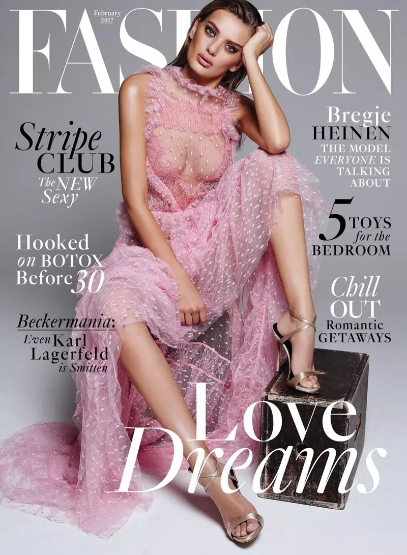 Bregje Heinen ntawm FASHION Magazine Lub Ob Hlis 2017 Cover