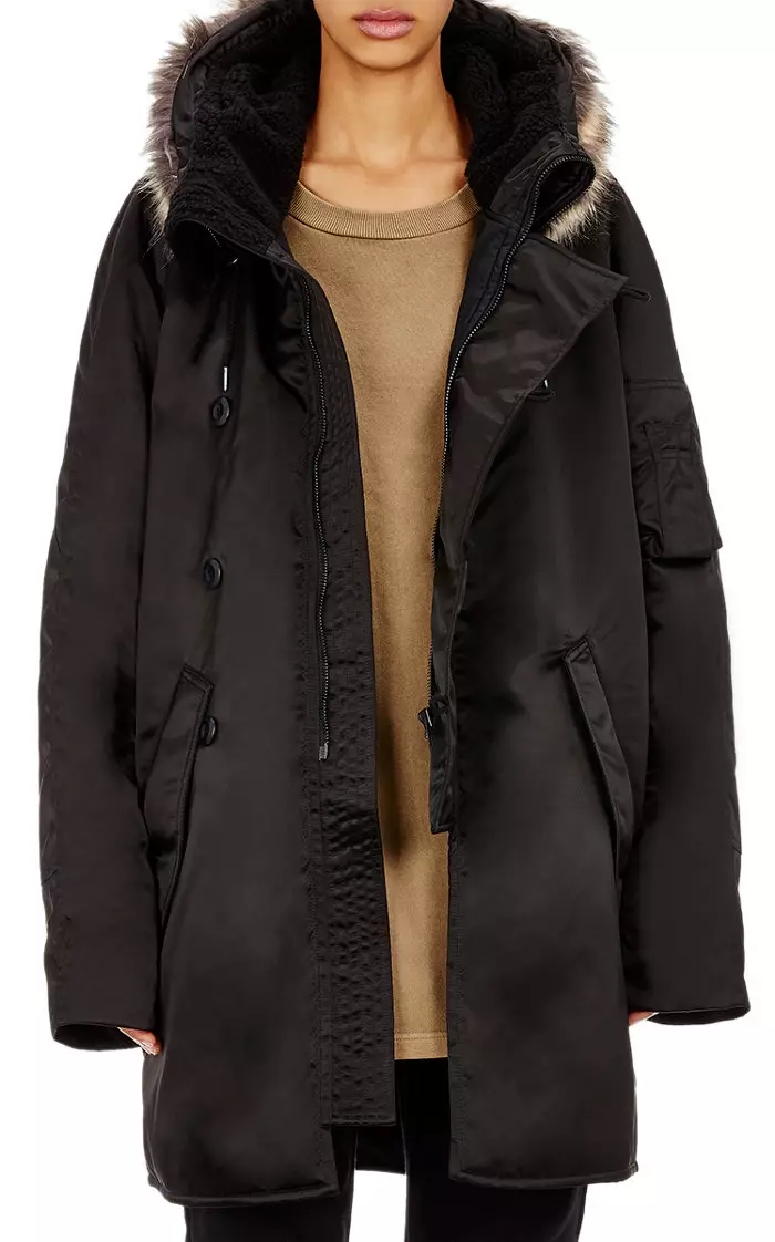 adidas Originals x Yeezy Faux Fur Trimmet Parka