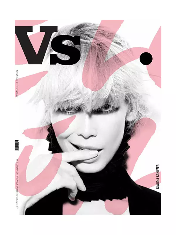 vs. Magazine S/S 2010 | Claudia Schiffer ni Kayt Jones