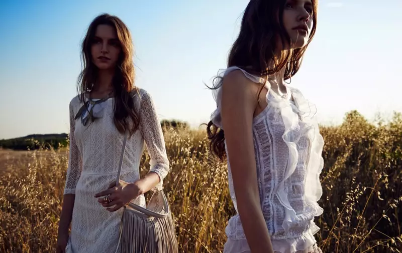 Margo & Vanessa Wear Bohemian Style for All Magazine by Ahmet Unver