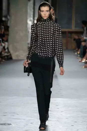 Proenza Schouler Hloov Kho Cov Txheej Txheem rau Caij Nplooj Hlav 2015