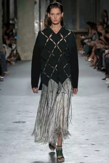 Proenza Schouler Ngamutahirkeun Dasar pikeun Spring 2015