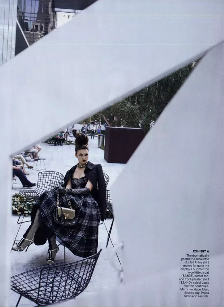 U-Karlie Kloss ka-Peter Lindbergh we-Vogue US September 2010