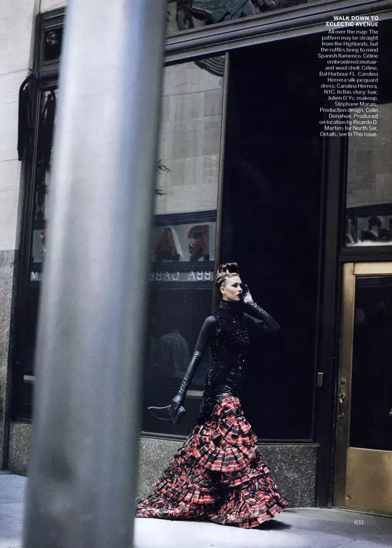 Karlie Kloss Peter Lindbergh za Vogue US septembra 2010