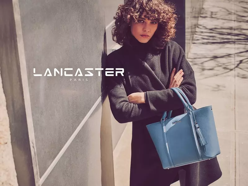 Lancaster Paris präsentiert Mademoiselle Ana Tragetasche in der Herbstkampagne 2016