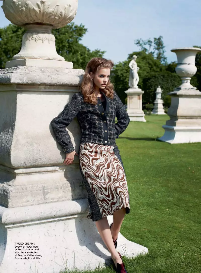 Барбара Палвин, 2011 оны 9-р сард Австралийн Vogue сэтгүүлд зориулсан Эрик Гильемэйн