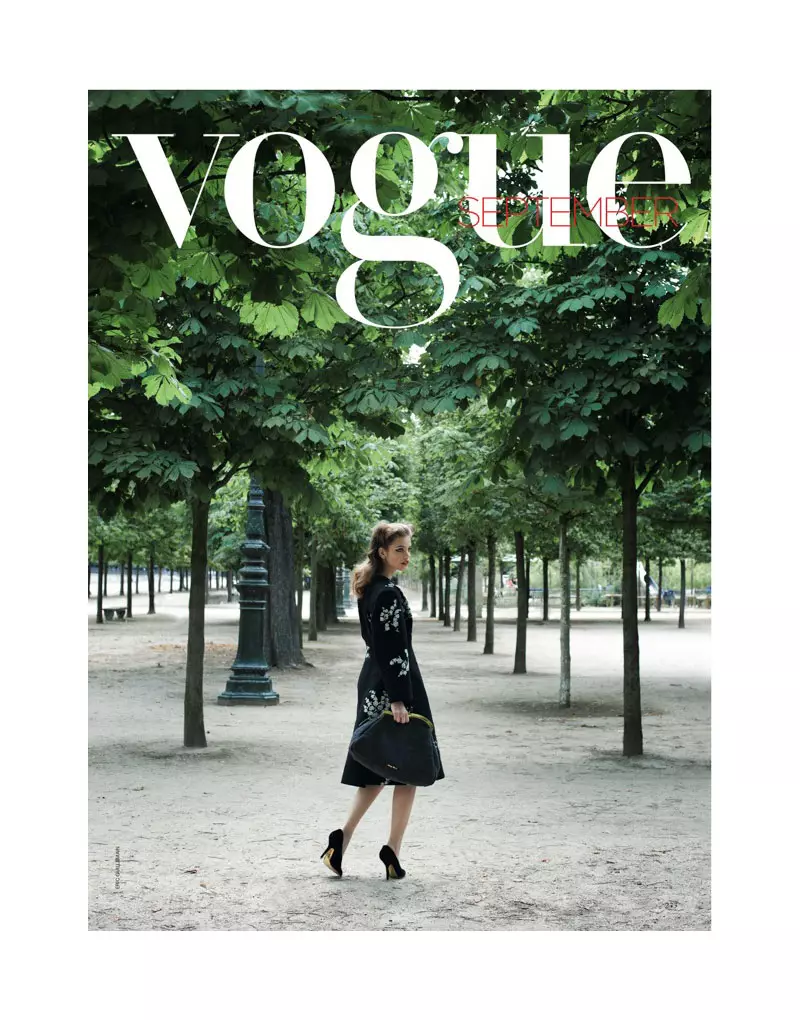 Barbara Palvin de Eric Guillemain para Vogue Australia setembro de 2011