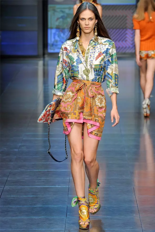 D&G Primavera 2012 | Semana de la moda de Milán