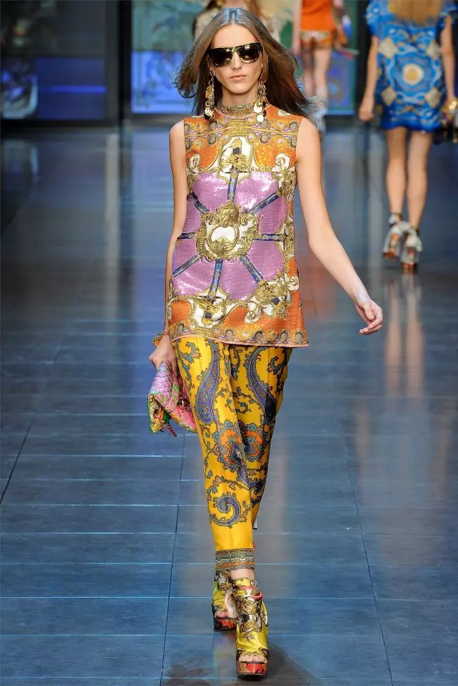 D&G Spring 2012 | Beke ea feshene ea Milan