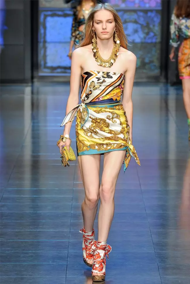 D&G primăvara 2012 | Săptămâna Modei de la Milano