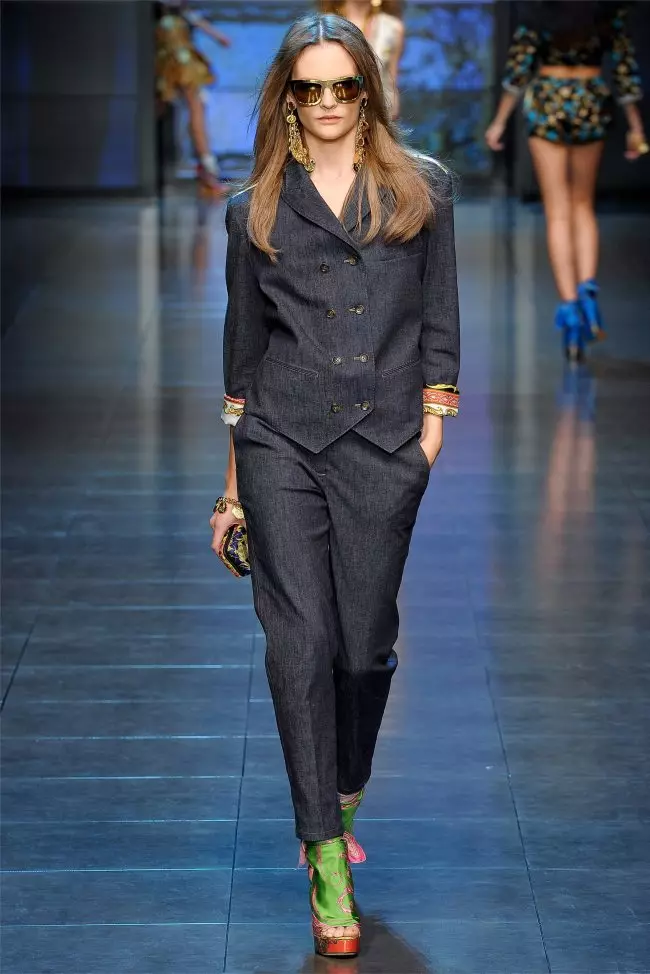 D&G Lente 2012 | Milaan Fashion Week