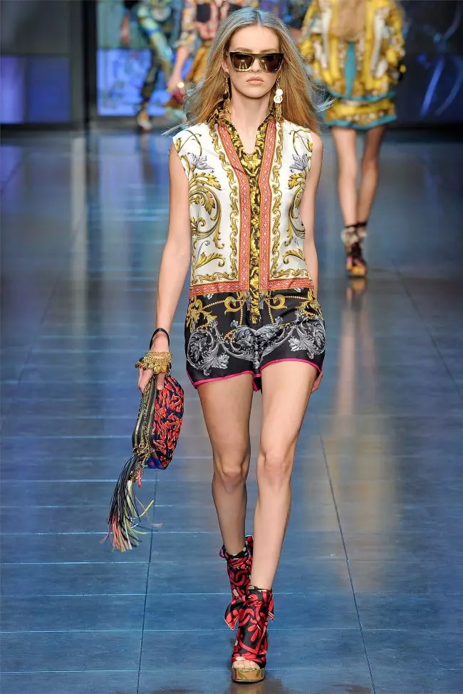 D&G pomlad 2012 | Teden mode v Milanu