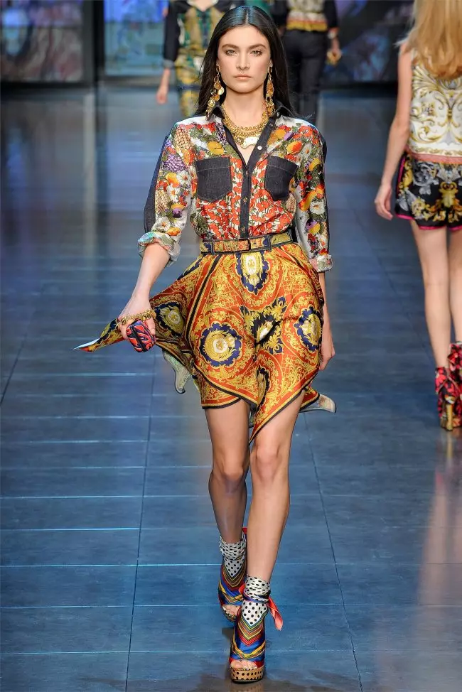 D&G Spring 2012 | Wiki ya Mitindo ya Milan