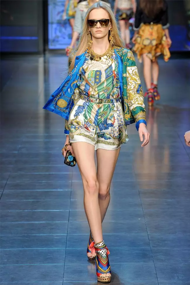 D&G Lente 2012 | Milaan Fashion Week