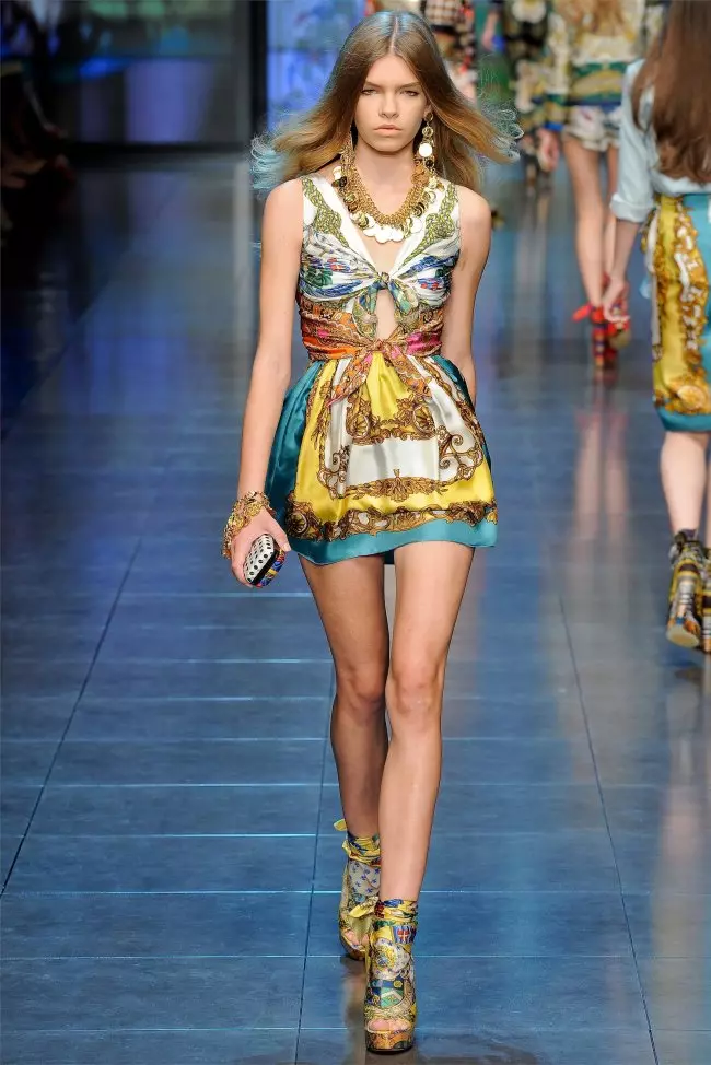 D&G Mùa xuân 2012 | Tuần lễ thời trang Milan