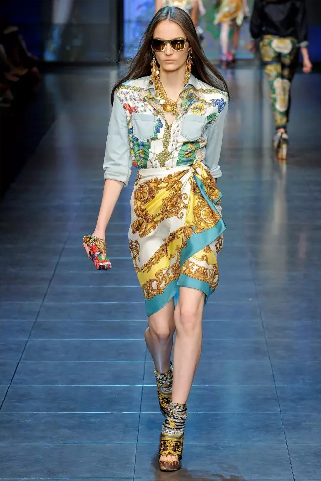 D&G Primavera 2012 | Semana de la moda de Milán