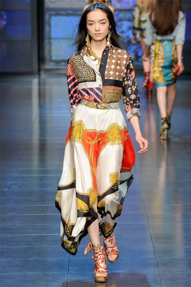 D&G Spring 2012 | မီလန်ဖက်ရှင်ရက်သတ္တပတ်