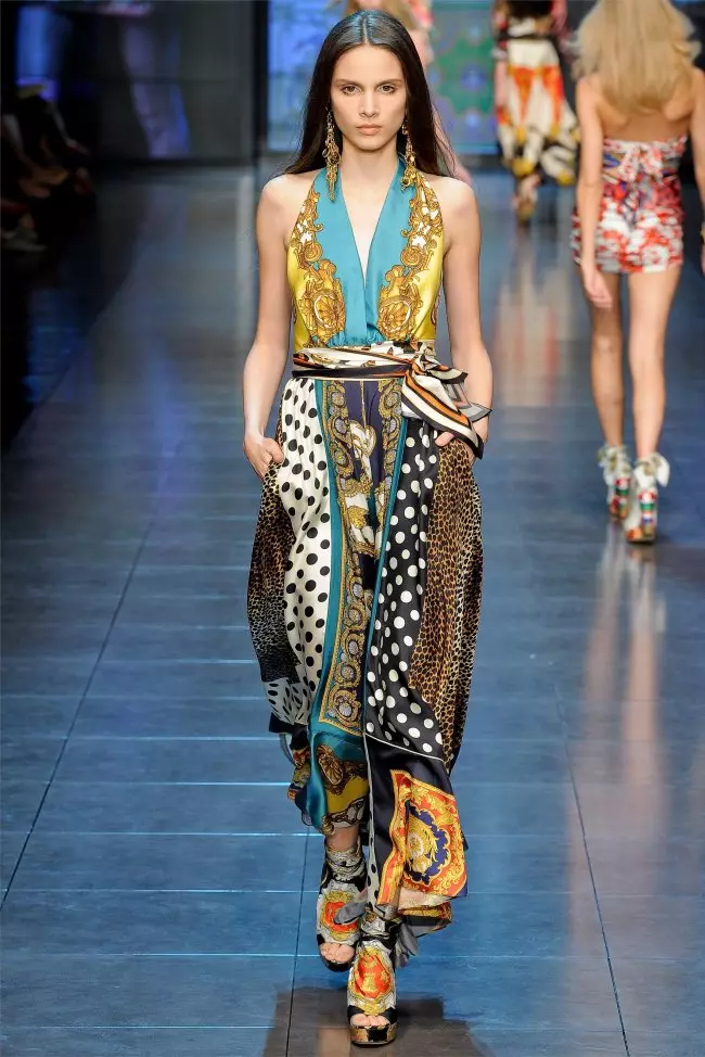 D&G Lente 2012 | Milaan Fashion Week