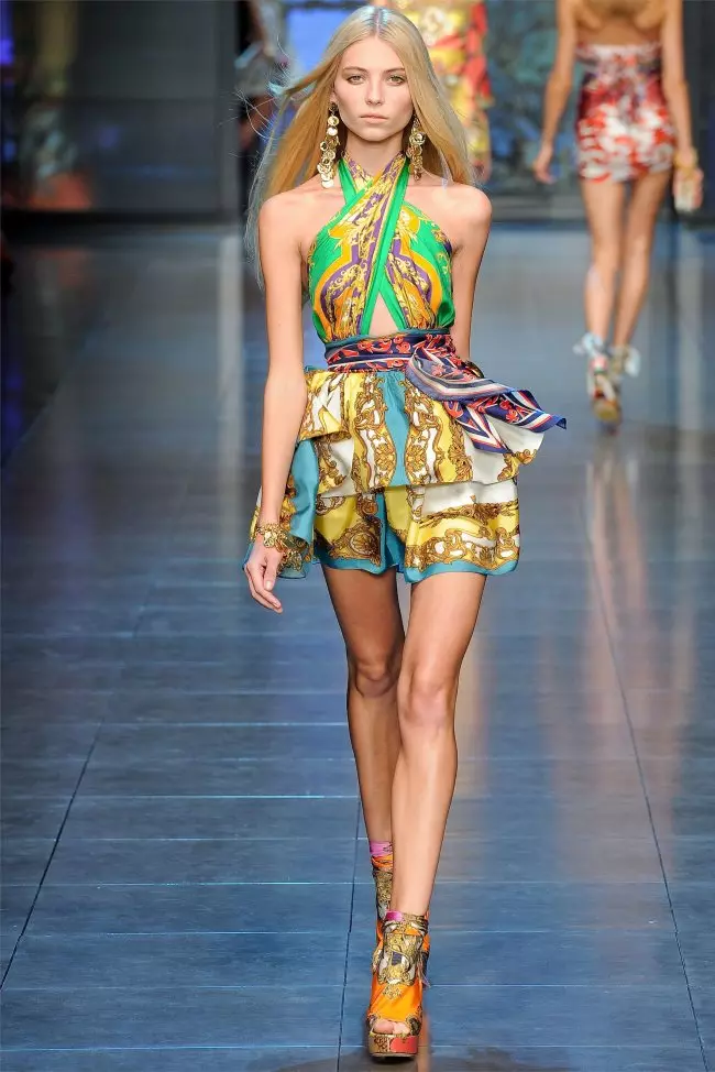 D&G Primavera 2012 | Semana de Moda de Milão