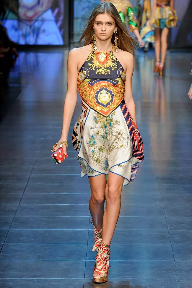 D&G Primavera 2012 | Semana da moda de Milán