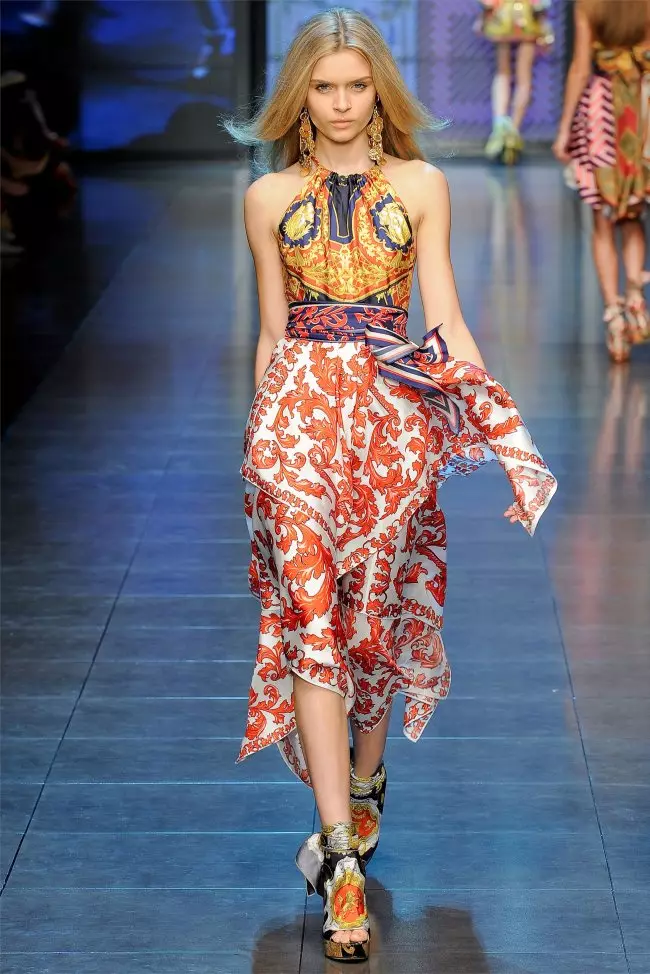 D&G Lente 2012 | Milaan Fashion Week