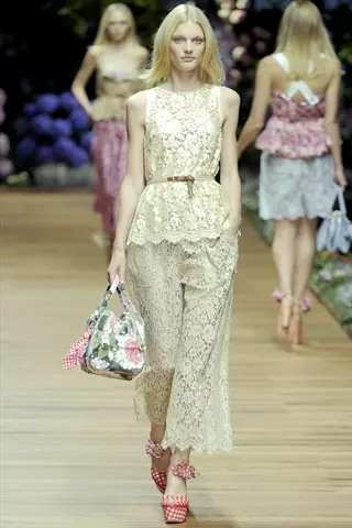 D&G primăvara 2011 | Săptămâna Modei de la Milano