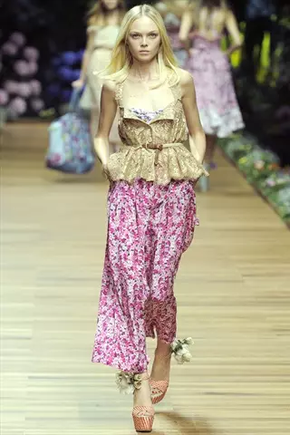 D&G primăvara 2011 | Săptămâna Modei de la Milano