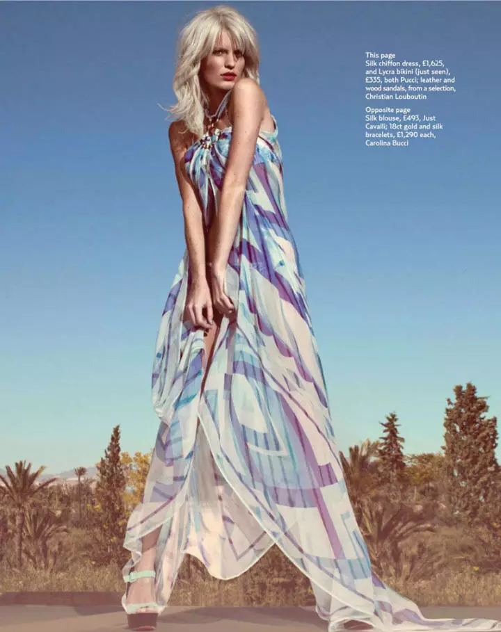 Caroline Winberg di Frédéric Pinet per Marie Claire UK maggio 2011