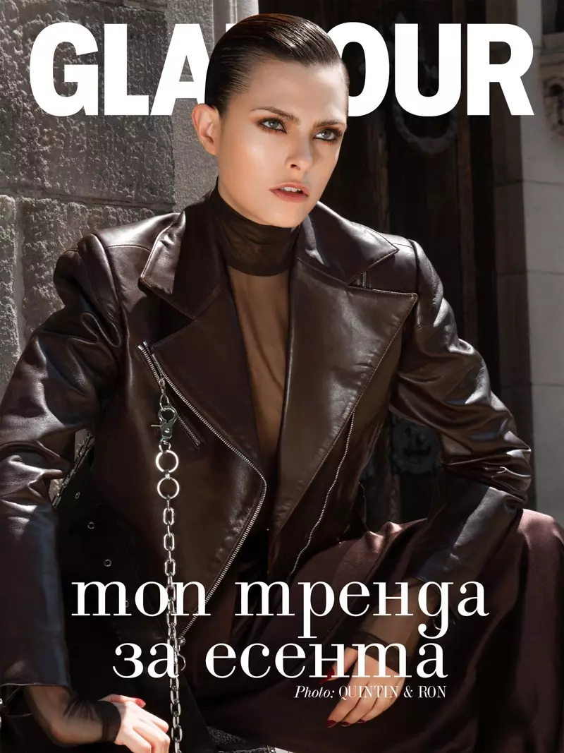 Stefanie Medeiros Quintin + Ron Glamour Bulgaria Fashion Editorial