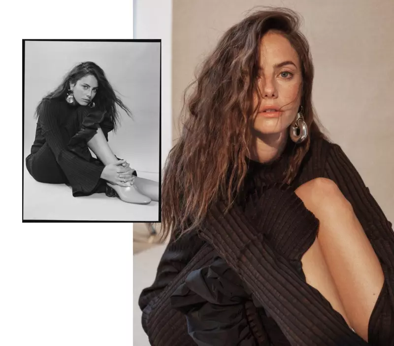 Kaya Scodelario פּאָוזאַז אין שניט פאָרויס קוקט פֿאַר די לעצטע מאַגאַזין