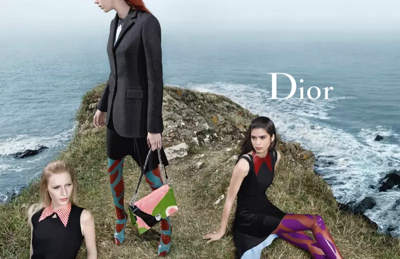 Dior Mus Seaside rau lub caij nplooj zeeg 2015 Ads