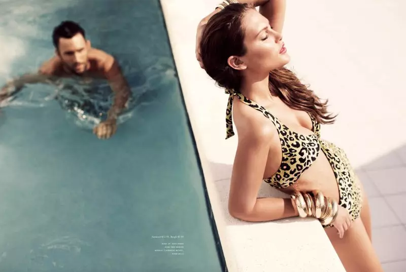 Catherine McNeil ni Alexi Lubomirski para sa H&M Magazine Summer 2010