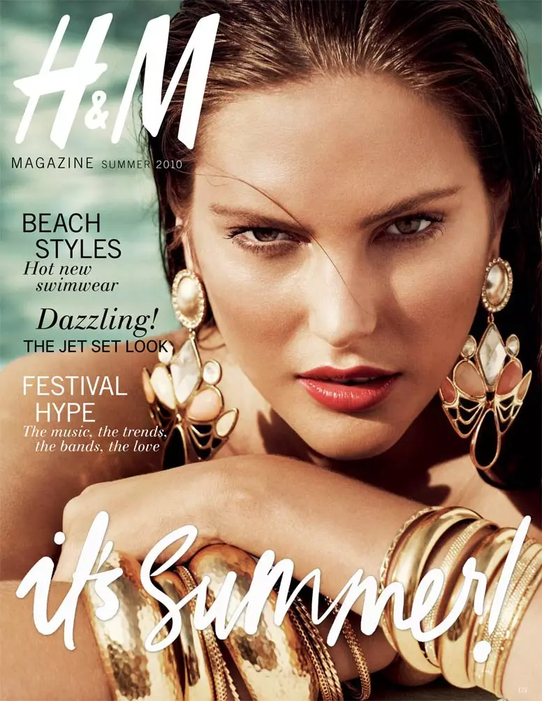 کاترین مک نیل توسط الکسی لوبومیرسکی برای مجله H&M تابستان 2010