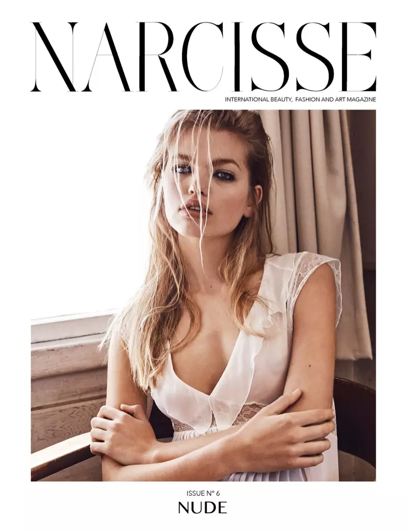 Daphne Groeneveld na naslovnici časopisa Narcisse proljeće-ljeto 2017