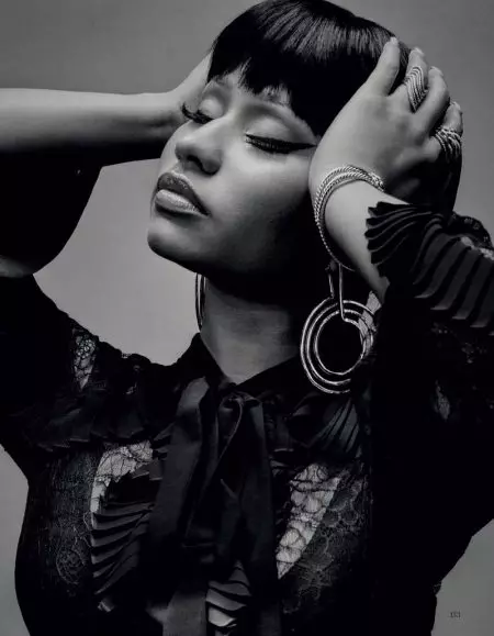 Nicki Minaj Poses in High Fashion Looks for Vogue Arabia