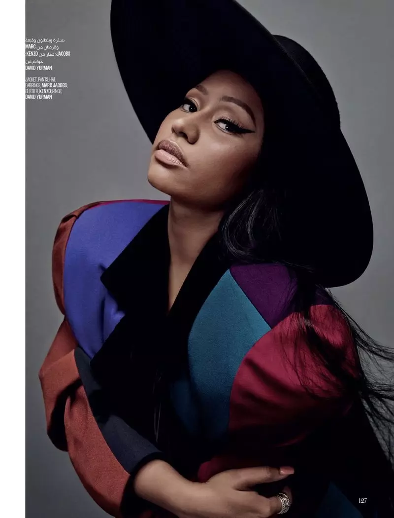 Nicki Minaj | Vogue Arabia | 2018 panutup | Pantun Shoot