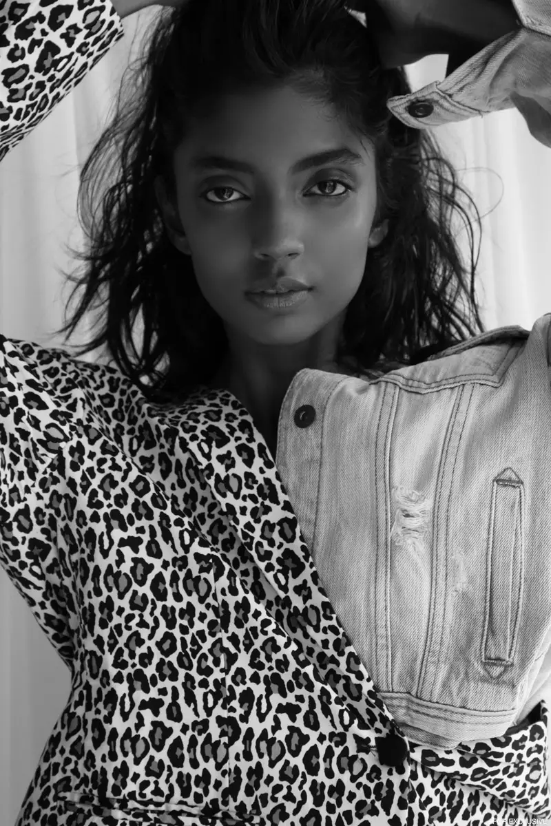 Animal Print Jacket Pink Porcupine Aniket and Denim Jacket Forever 21. Wêne: Kay Sukumar