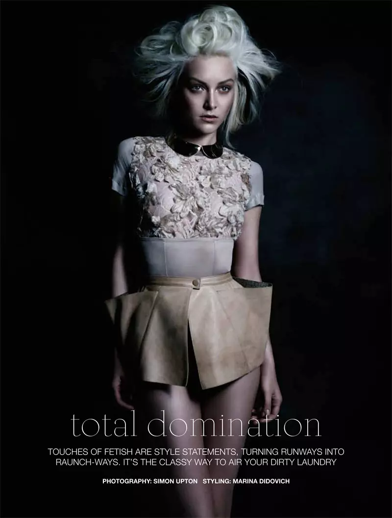 Ollie Henderson od Simona Uptona za Fashion Quarterly NZ