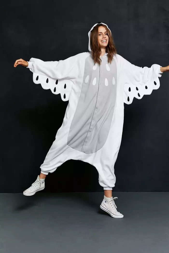 Trang phục Kigurumi White Owl có sẵn với giá $ 80,00