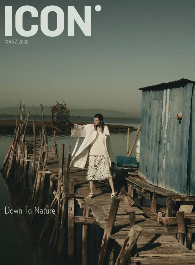 Kasia Struss یک زیبایی طبیعی برای مجله ICON است