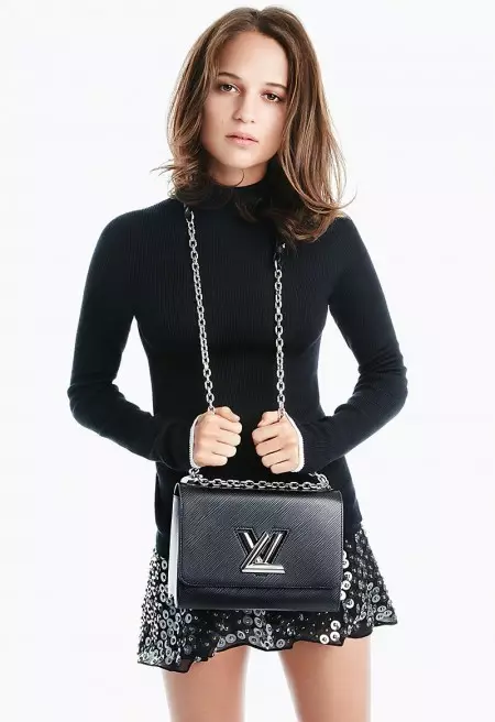 Alicia Vikander Louis Vuitton Twist Handbag 2016 kampaniyasi 65324_18