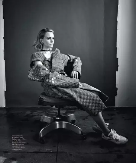 Carey Mulligan bærer elegante Haute Couture-stile til Vogue Australia