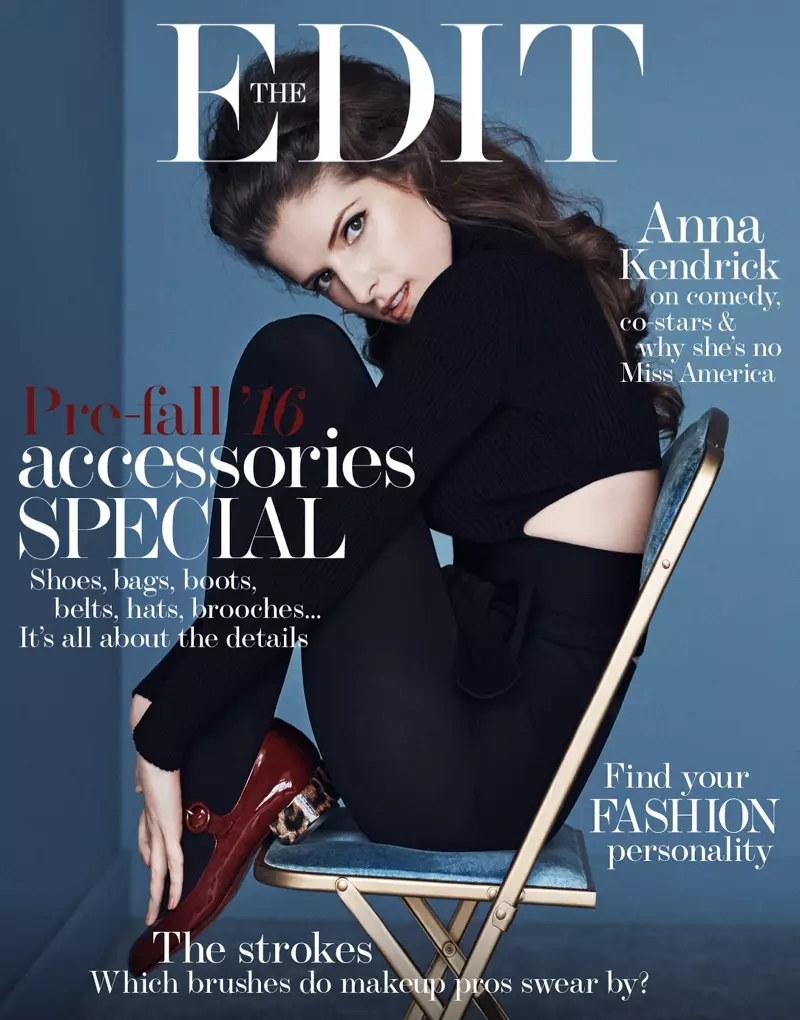 Anna Kendrick op The Edit 30 juni 2016 Cover